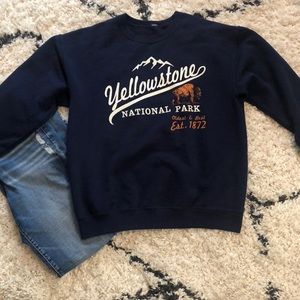 Yellowstone fleece sweatshirt.